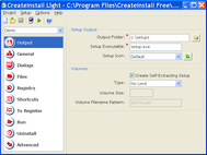 CreateInstall Light screenshot